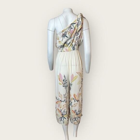 NWT | Free People | Island Time Wide Leg Jumpsuit | Ivory | Medium - Picture 3 of 15